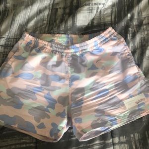 Bape pastel shorts